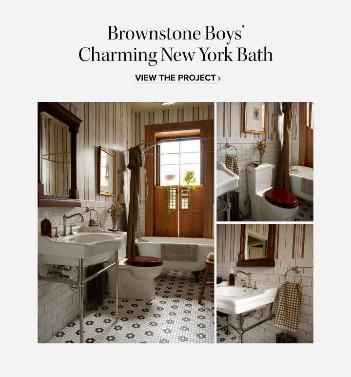 Brownstone Boys' Charming New York Bath - View the Project